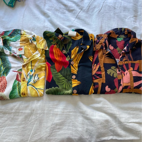 FARM Rio Tops - Lot of 3 Farm Rio shirts